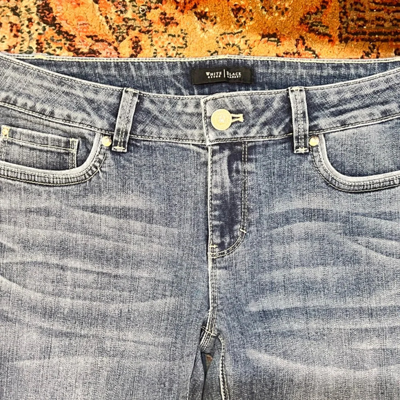 FINAL PRICE NWT White House Black Market Skinny Flared Jeans - Picture 7 of 14